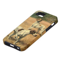 Les animaux vintages, indicateur poursuit la chass coque iPhone 5