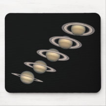 Les anneaux de Saturn Tapis De Souris