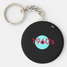 les années 1960 record porte-clefs