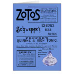 Les annonces antiques obtiennent la carte de voeux