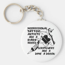 Les artistes professionnels de tatouage sont une r porte-clefs