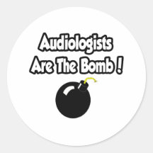 Les audiologistes sont la bombe ! autocollants