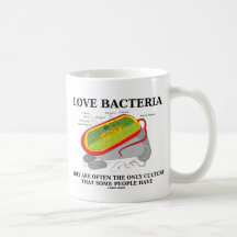 Les bactéries d'amour cultivent seulement certains tasses