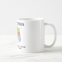 Les bactéries d'amour cultivent souvent seulement  mugs à café