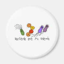 Les bactéries sont mes amis aimants