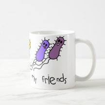 Les bactéries sont mes amis mugs