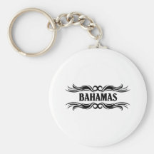 Les Bahamas tribales Porte-clefs