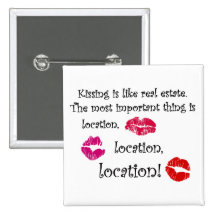 Les baisers sont comme la citation d'amour de cita badges