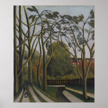 Les banques du Bièvre - Henri Rousseau Affiches