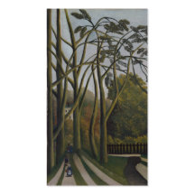 Les banques du Bièvre - Henri Rousseau Carte De Visite