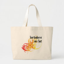 Les barmans sont chauds sacs de toile