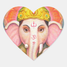 Les bénédictions de Ganesha Autocollant