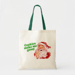 Les biscuits me rendent grisouteux sac en toile