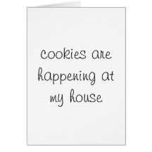 les biscuits sont carte de événement