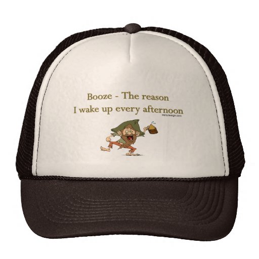 Les boissons alcoolisées sont les chapeaux de rais casquette