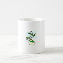 Les bonsaïs de gens de lettres jaunissent des fleu tasse