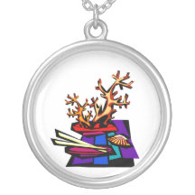 Les bonsaïs vivent toujours image graphique pendentif