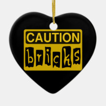 Les BRIQUES de PRÉCAUTION customisent par mon Mini Ornements