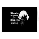 Les BRUNES SE RAPPELLENT LE T-shirt Cartes De Vœux
