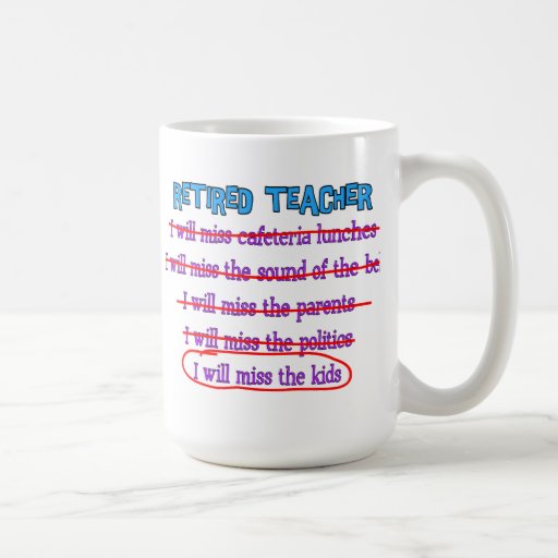 Les cadeaux drôles retirés de Mlle The Kids de pro Mugs