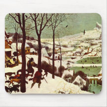 Les chasseurs dans la neige - 1565 tapis de souris