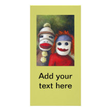 Les chaussettes d'amour, ajoutent votre texte ici cartes de vœux avec photo