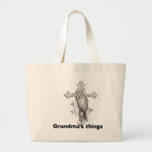Les choses de la grand-maman sac de toile