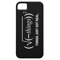 les choses sont juste devenues vraies coques case-mate