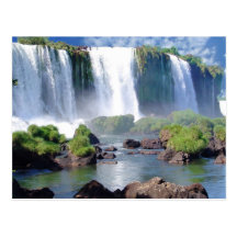 Les chutes d'Iguaçu Carte Postale