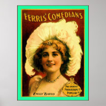 Les comédiens de Ferris Poster