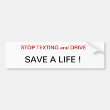Les conducteurs de service de mini-messages d'arrê adhésif pour voiture