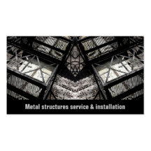les constructions métalliques des affaires entreti cartes de visite personnelles