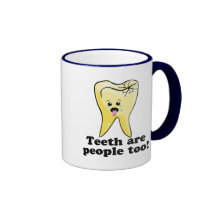 Les dents sont les gens aussi ! tasses