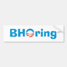 Les discours d'Obama sont BHOring Adhésif Pour Voiture