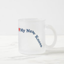 Les doubles cadeaux de rechange de genou | obtienn tasse à café
