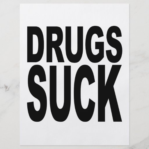 Les drogues sucent tract