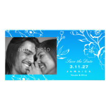 les eaux 311-Lush tropicales font gagner la date Cartes Avec Photo