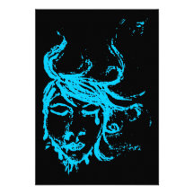 les eaux bleues invitation