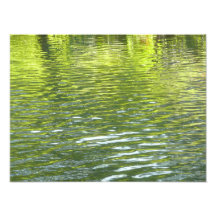 Les eaux de la copie de photo de crique de chêne