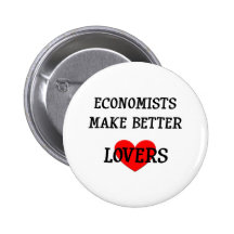 Les économistes font de meilleurs amants badges avec agrafe