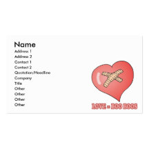 les égaux d'amour huent hue cartes de visite personnelles