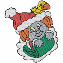 Les elfes de Père Noël ont brodé la chemise