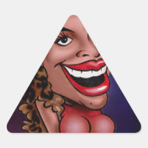 Les enfants de sonde de galaxie (maman Michelle) Stickers En Triangle