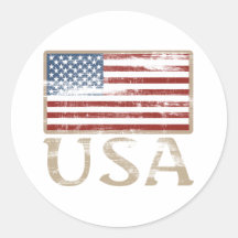 Les Etats-Unis diminuent affligé Autocollant