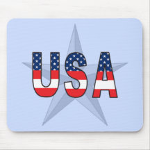 Les Etats-Unis Mousepad Tapis De Souris