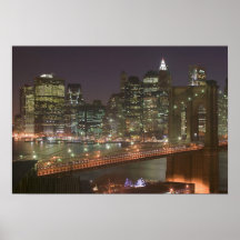 Les Etats-Unis, New York, New York City, Manhattan Affiches
