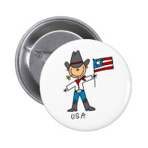 Les Etats-Unis se boutonnent Pin's Avec Agrafe