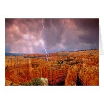 Les Etats-Unis, Utah, parc national de canyon de B Carte De Vœux