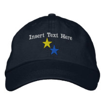 Les étoiles ont brodé le chapeau casquettes brodées