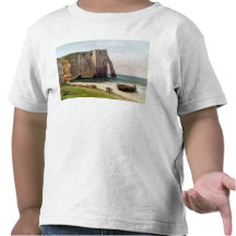Les falaises chez Etretat, 1869 T-shirts